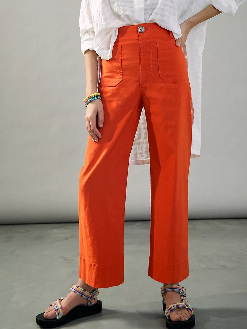 Maeve Women’s Colette Magic Fabric Wide Leg Pants